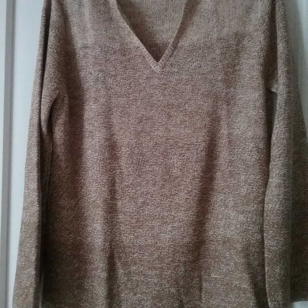 Dana Buchman women's V neck sweater